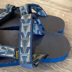 Teva | Shoes | New Mens Teva Universal Slide Mosaic Blue  display picture 1
